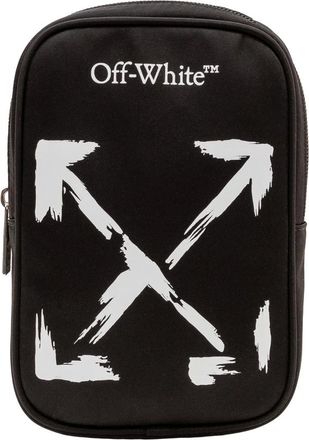 Off-white Cross Body Bags, male, Black, Size: ONE SIZE Arrow Paint Crossbody