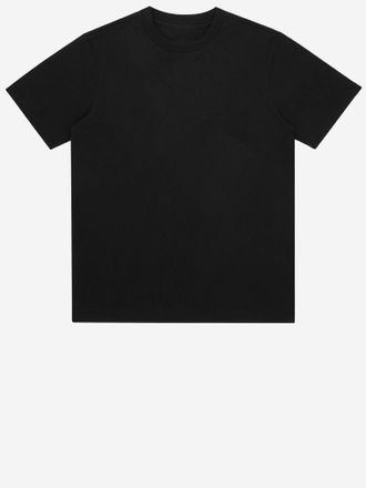 Wooyoungmi bedrucktes Baumwoll-T-Shirt