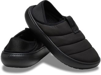 Crocs Classic Puff Moc Slippers Black/Black : Mens 8 - Womens 10 Medium, EVA