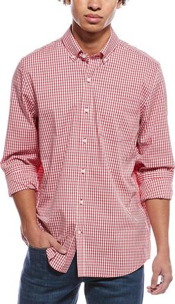 Cutter & Buck Tailored Fit Stretch Gingham Shirt