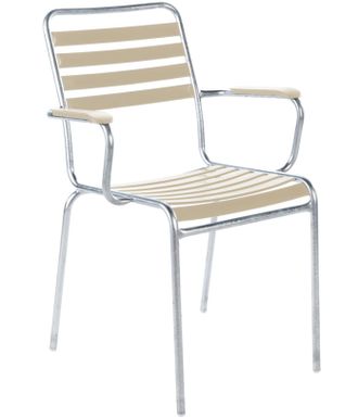 Schubiger M&ouml;bel L&auml;ttlistuhl Rigi mit Armlehnen