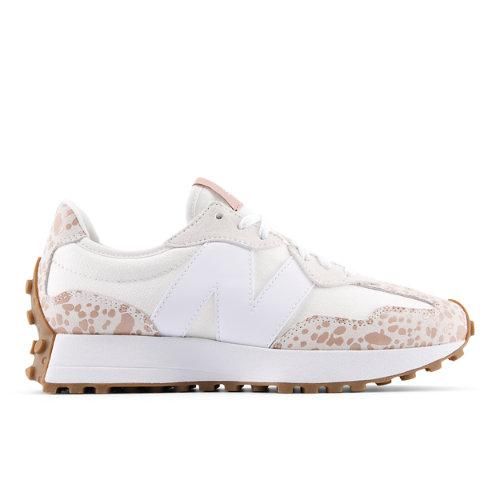 Donna 327 in Bianco, Pelle Scamosciata/Rete, Taglia 36.5