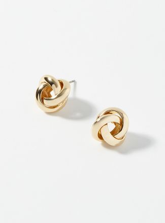 Simons Womens Tangled hoop earrings