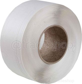 Trade Shop Trade Shop - Rollo De 1500 Mt De Fleje Pl&aacute;stico De Polipropileno 15mm X 0.80 Para Embalaje