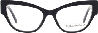 Dolce & Gabbana Demo Cat Eye Ladies Eyeglasses DG3378 501 55