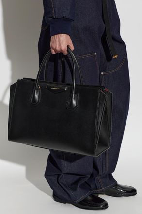 Givenchy Antigona Catchall M Leather Tote, Womens, Black