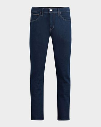 Hudson Mens Blake Slim Fit Dark Wash Denim Jeans