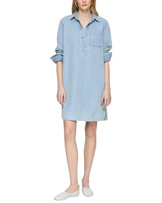 Lafayette 148 New York Patch Pocket Popover Dress