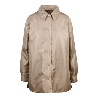 Aspesi Dames, Jassen, Beige, Maat: XS Nylon