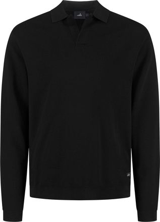 Wahts Mens Polo, TargetGroup:Men Pure Black / XXL