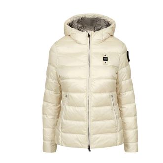 Blauer Dames, Jassen, Beige, Maat: S Leer