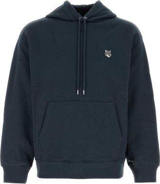 Maison Kitsuné Dark Blue Cotton Sweatshirt