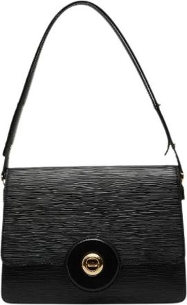 Louis Vuitton Pre-owned Shoulder Bags, female, Black, Size: ONE SIZE Pre-owned Epi Freelance Leather Shoulder Bag