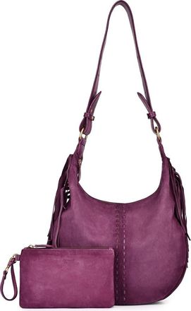 OLD TREND Hydrangea Large Vintage Ombre Shoulder Bag in Radiant Orchid at Nordstrom