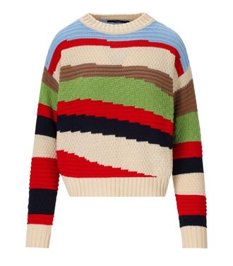 Weekend by Max Mara MAGLIONE POLO MULTICOLORE MAX MARA WEEKEND