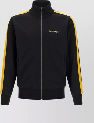 Palm Angels track high collar sweatshirt