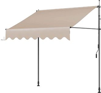 OEM Toldo Para Balc&oacute;n, Altura Regulable De 200 A 300 Cm, Tejido Resistente A Los Rayos Uv
