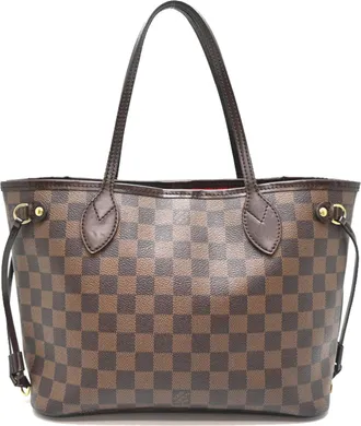 Louis Vuitton Brown Damier Canvas Tote Bag (Pre-Owned)