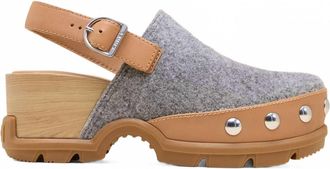 Sorel Womens Roamn Clog In Grey