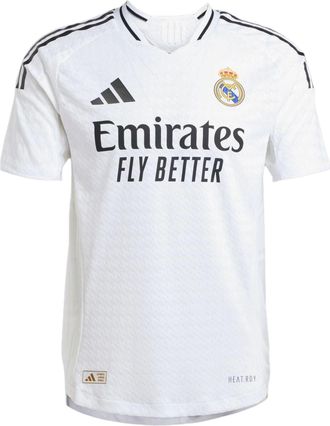 adidas Real Madrid 24/25 Home Authentic Soccer Asia Sizing White IX8095