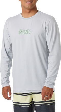 O'Neill Triple Stretch UPF Long Sleeve Rashguard in High Rise at Nordstrom, Size Xx-Large