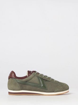 Paul Smith Sneakers basse in pelle e nabuk con design bicolore e punta tonda