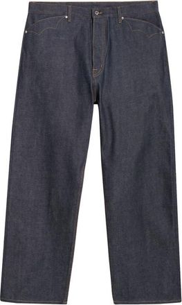 Brain Dead x A.P.C. Straight Leg Jeans in Indigo at Nordstrom, Size 32 X 32