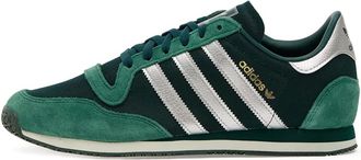 adidas Galaxy OG three-stripe suede sneakers - Green