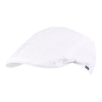 Wigens Mens Seersucker Ivy Modern Cap in White at Nordstrom, Size 58