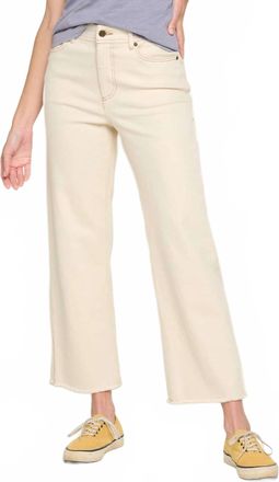 Toad & Co Balsam Seeded Cutoff Pants In Natural Ii