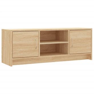 vidaXL Vidaxl - Mueble De Tv Madera De Ingenier&iacute;a Roble Sonoma 102x30x37,5 Cm