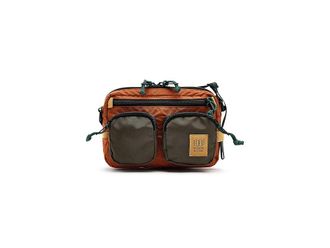 Topo Designs Block Bag Bags Woodland/Terracotta : PROCESSING PROCESSING, Nylon/Textile