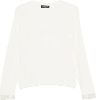 Fabiana Filippi Sequin-embellished Knitwear Sweater