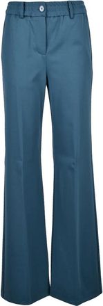Patrizia Pepe Classic Wide Leg Pants - Green