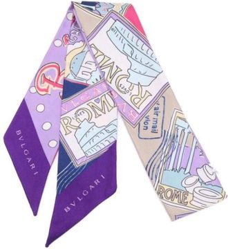 Bulgari Pre-owned Vintage Scarf - - Pre-owned - Donna - Multicolore - ONE SIZE