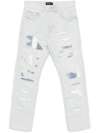 Purple P001 vintage jeans - Blue