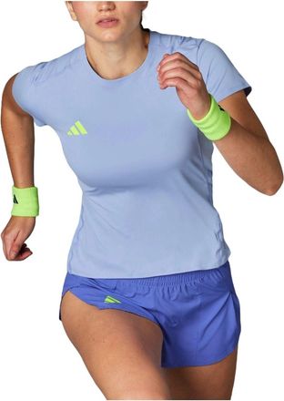 adidas (WMNS) adidas Adizero Essentials Running T-shirt Asia Sizing Blue Spark IX2838