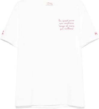 MC2 Saint Barth T-shirt Vengo Al Mare - Bianco