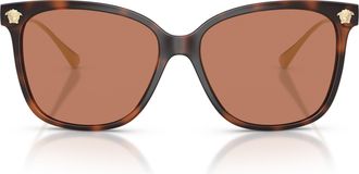 Versace 0ve4507u Tortoiseshell Square Sunglasses