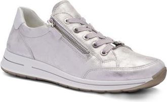 Ara Oleanna Zip Sneaker in Dusty/White at Nordstrom, Size 6.5