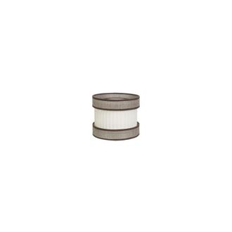 Fabrilamp Paralume da tavolo de Small Home marrone-beige E14 (&Oslash;18 x 18 x 18 x 18 cm)