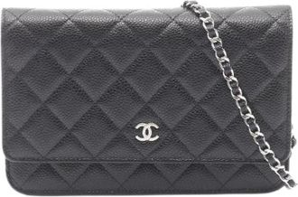 Chanel Pre-owned Matelasse Grained Calf Shoulder Bag - - Pre-owned - Donna - Nero - ONE SIZE