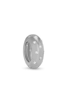 Adina Reyter Polka Dot Lab Grown Diamond Big Bead Charm in Sterling Silver at Nordstrom