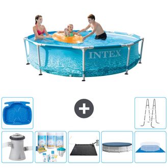 Intex Piscina Con Estructura Redonda - 305x76 Cm - 8-piezas S20374
