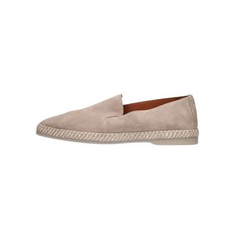 Goosecraft Schoenen, Heren, Beige, 43 EU, Su&egrave;de, Beige Su&egrave;de Loafer met Touwzool