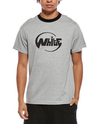 Off-white Slim Fit Globe Logo T-Shirt
