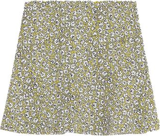 Maison Kitsuné Minigonna Godet - Giallo