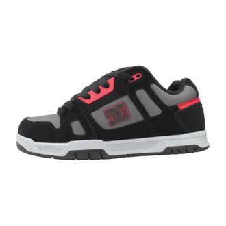 DC Stag Sneaker - Heren - Sneakers - Zwart - 42 1/2 EU - Leer - Schoenen