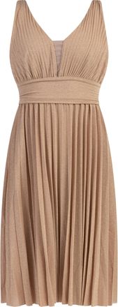 Faina midi-jurk Dames goud