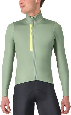 Castelli Entrata Thermal Long Sleeve Jersey L Green